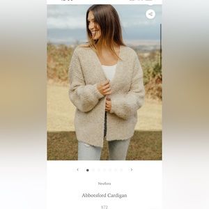 Neuflora Abbotsford cardigan size L